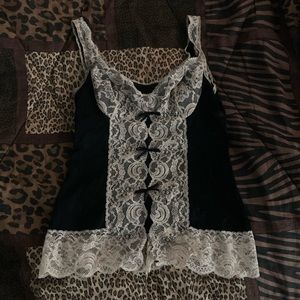 hollywood assarette lingerie top